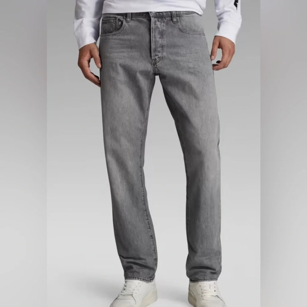 RAW 3301 STRAIGHT WESS GREY SUPERSTRETCH - W29xL32